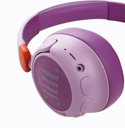 JBL JR460NC Kids Over-Ear Noise Cancelling Headphones With Up to 20 Hours of Playtime #color_pink