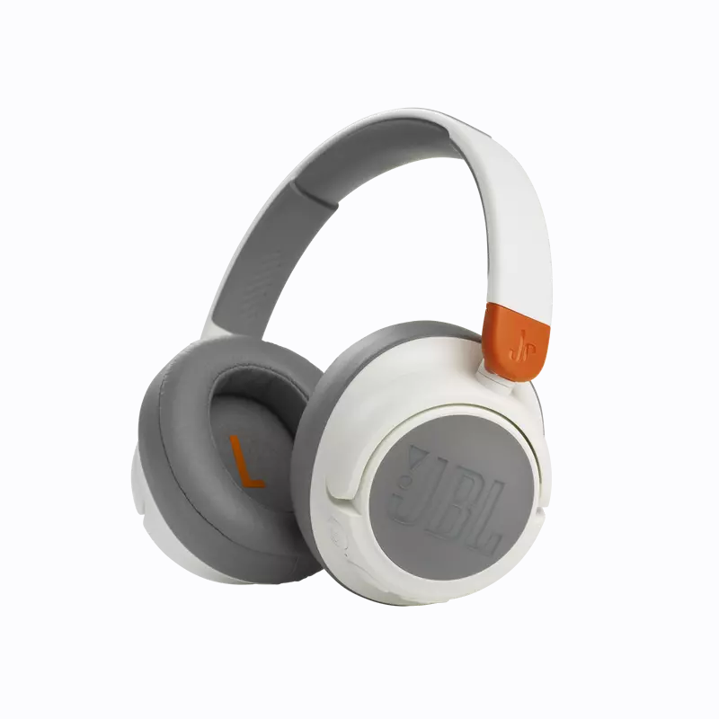 JBL JR460NC Kids Over-Ear Noise Cancelling Headphones With Up to 20 Hours of Playtime #color_white