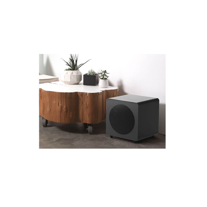 Kanto SUB8 Sealed Powered Subwoofer - 300W Peak Power - 8" Woofer (Matte Black) #color_black