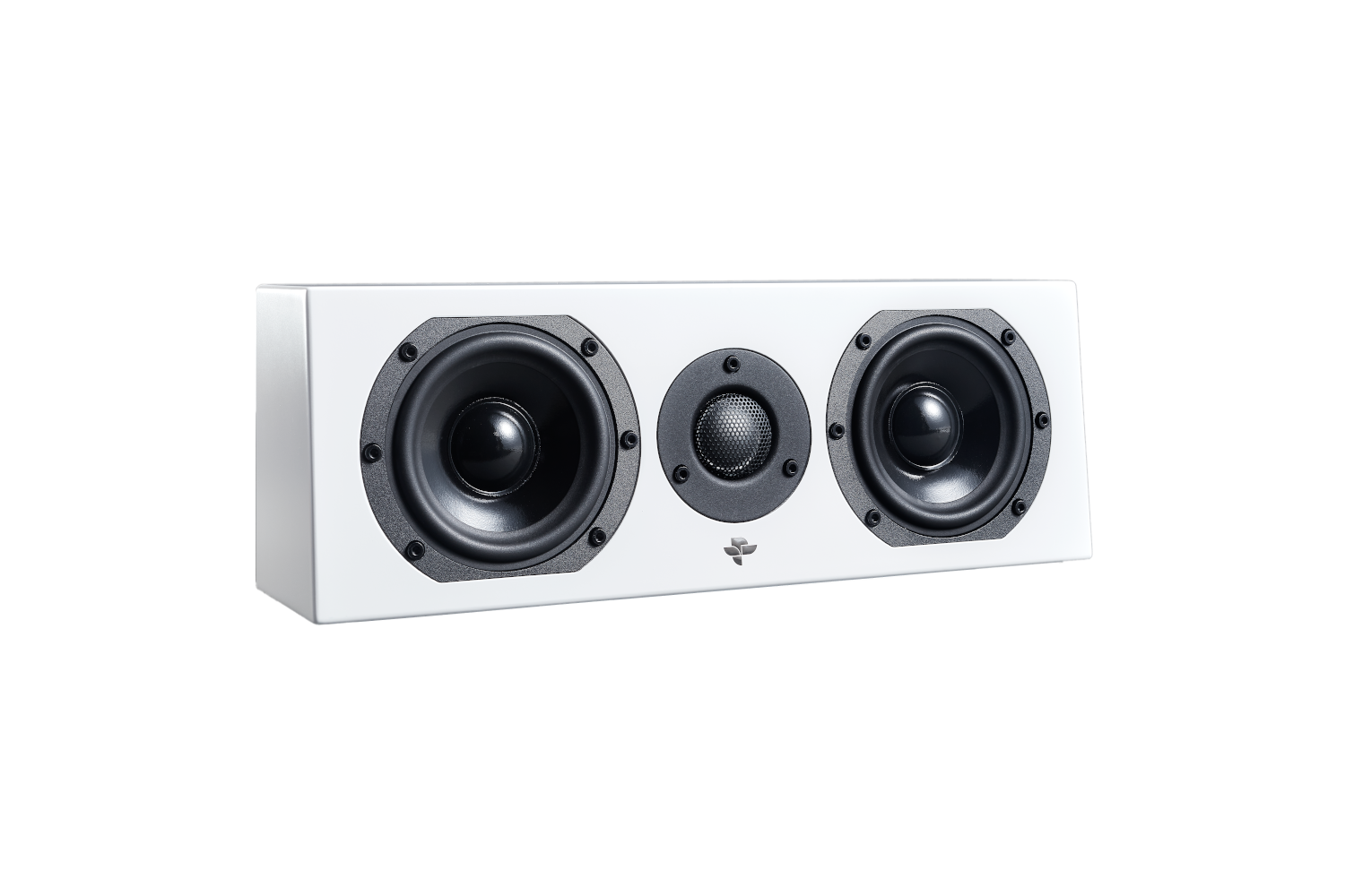 Totem Kin Flex LCR Dual 4" woofer 1" tweeter Monitor Speaker - White #color_white