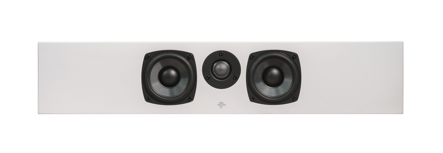 Totem Kin Solo Dual 4" woofer 1" tweeter On-wall Speakers - White #color_white