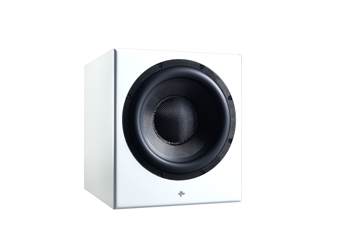 Totem Kin Sub 10 300 watt 10" Sealed Subwoofer - White #color_white