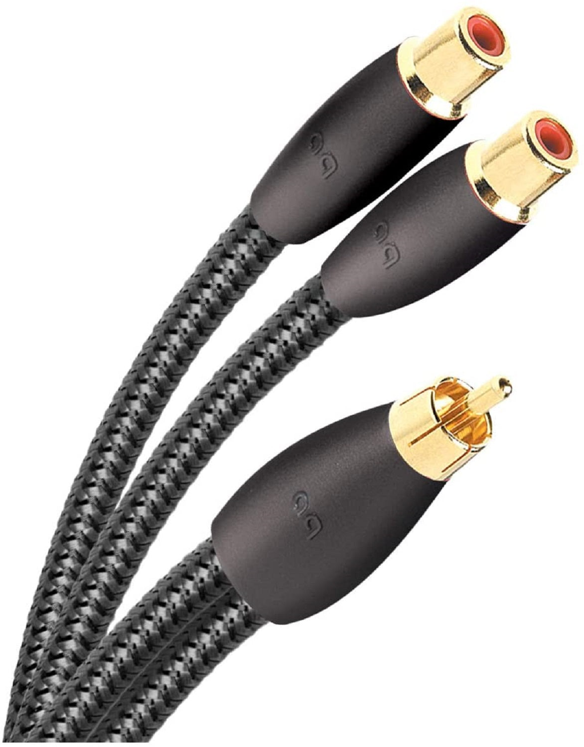 Audioquest Flexible Y Splitter Male RCA to 2 female RCA