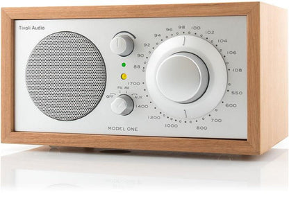 Tivoli Audio Model One Tabletop AM / FM Radio #color_cherry silver