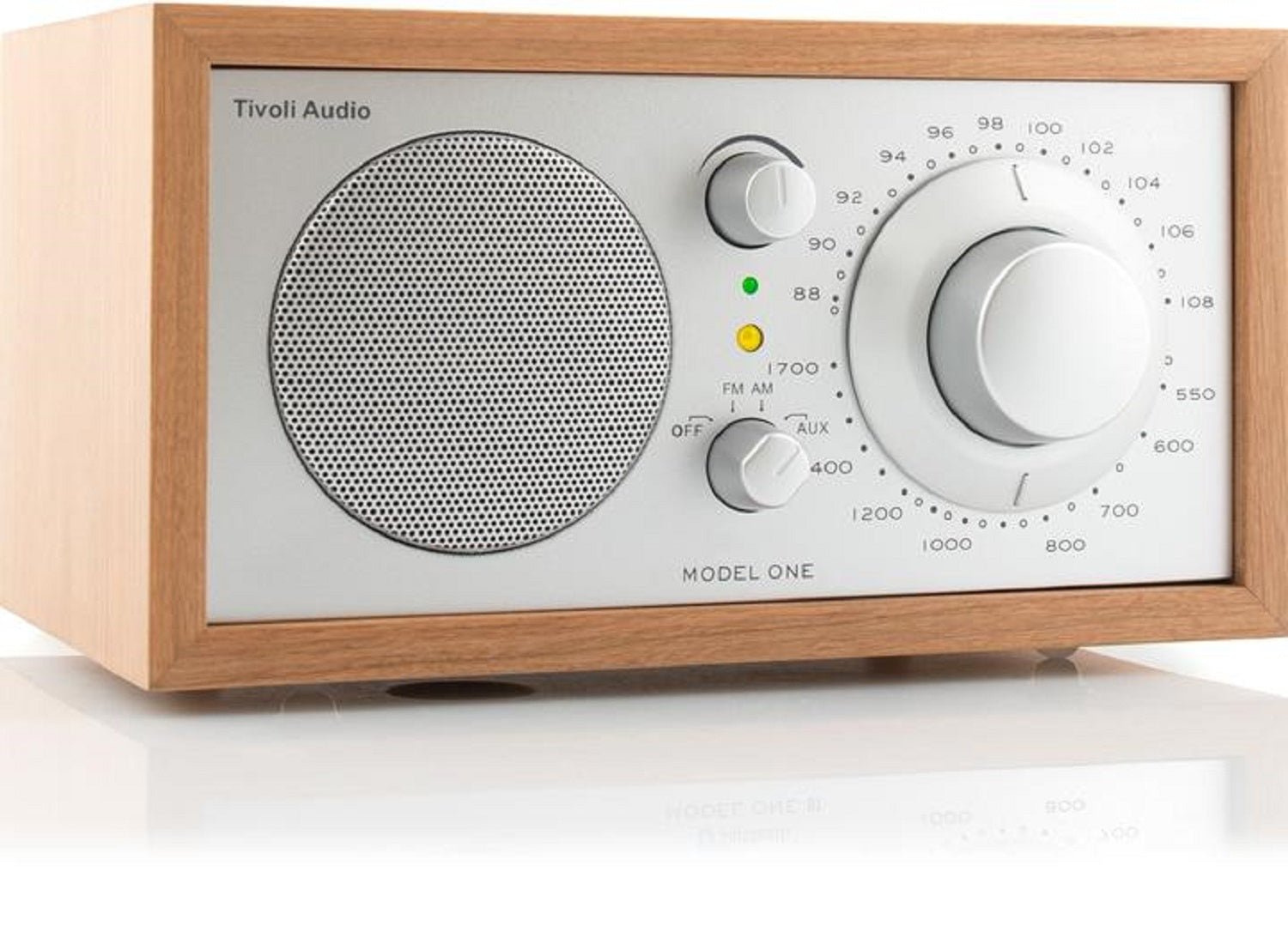 Tivoli Audio Model One Tabletop AM / FM Radio #color_cherry silver