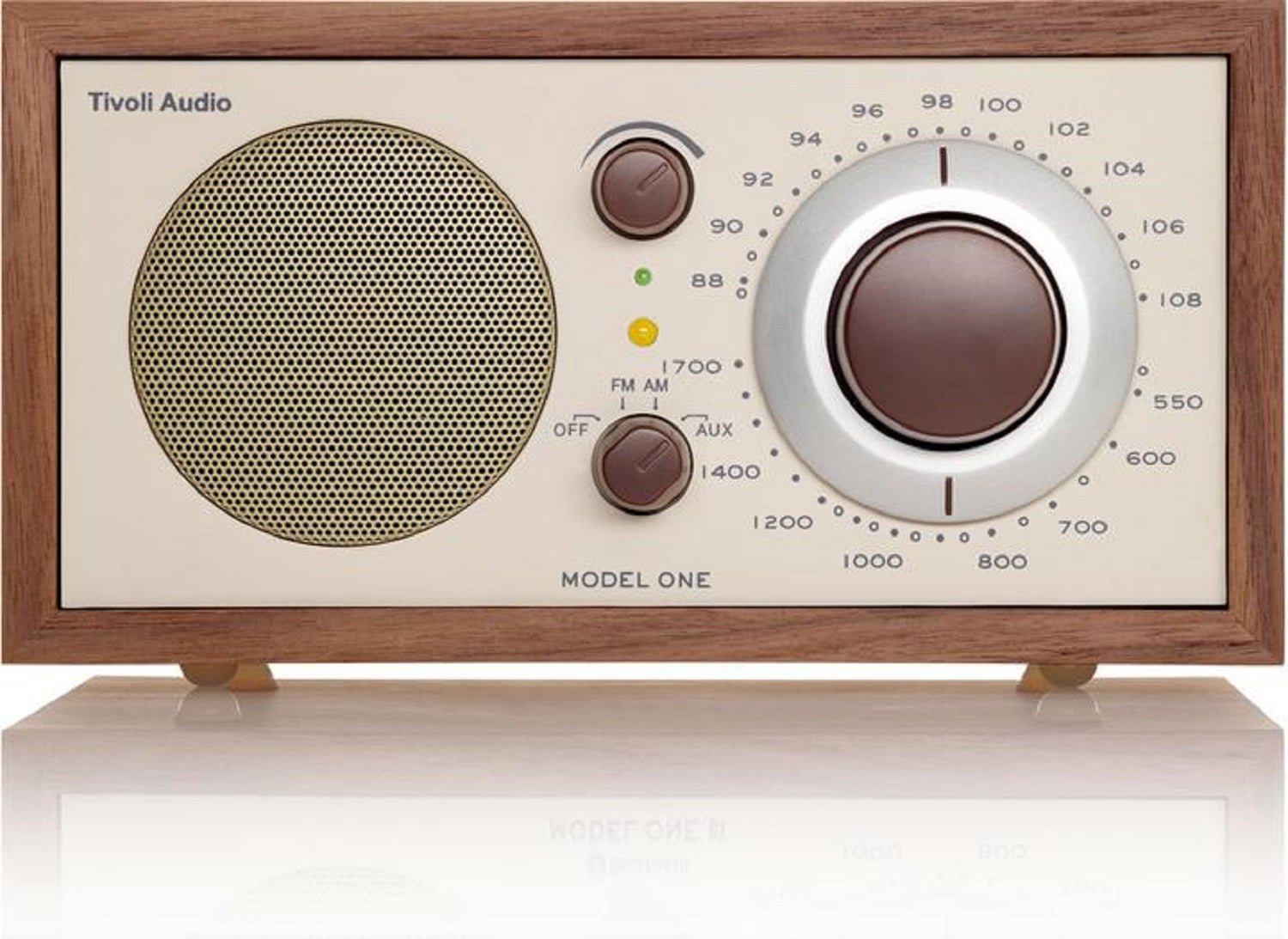 Tivoli Audio Model One Tabletop AM / FM Radio #color_classic walnut beige