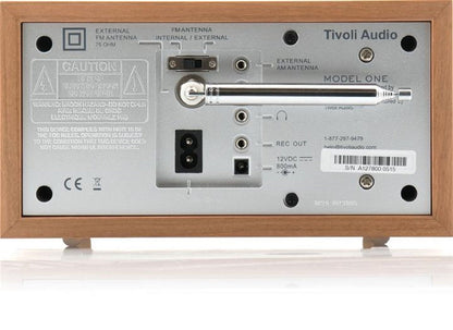 Tivoli Audio Model One Tabletop AM / FM Radio #color_cherry silver