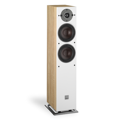 Dali Oberon 5 Slim and elegant Floorstanding Speaker (Single) #color_light oak