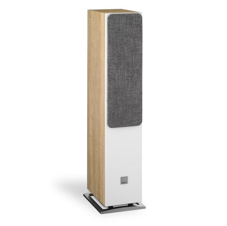 Dali Oberon 5 Slim and elegant Floorstanding Speaker (Single) #color_light oak