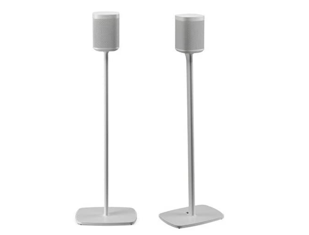 Flexson Floor Stand for Sonos One - White - Pair