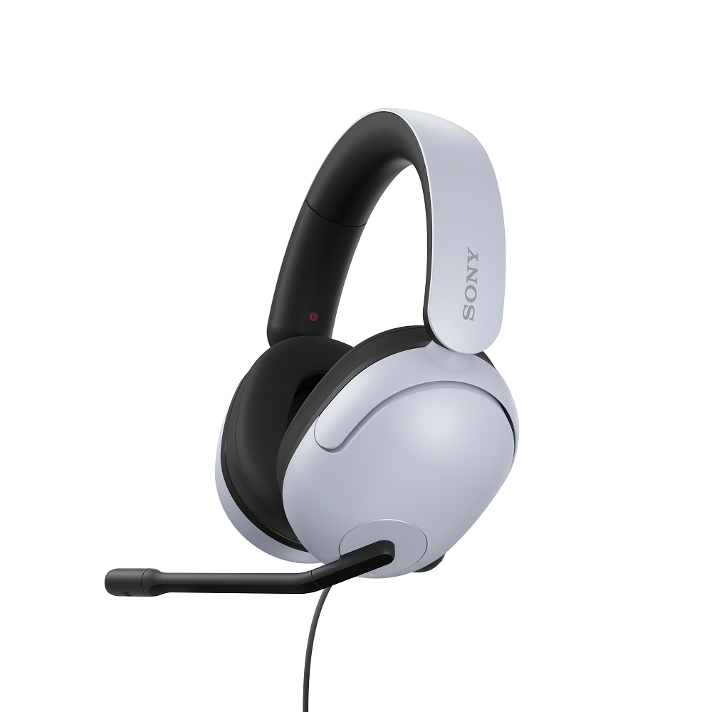 Sony INZONE H3 Wired Gaming Headset, Over-Ear Headphones with 360 Spatial Sound, MDR-G300 #color_white