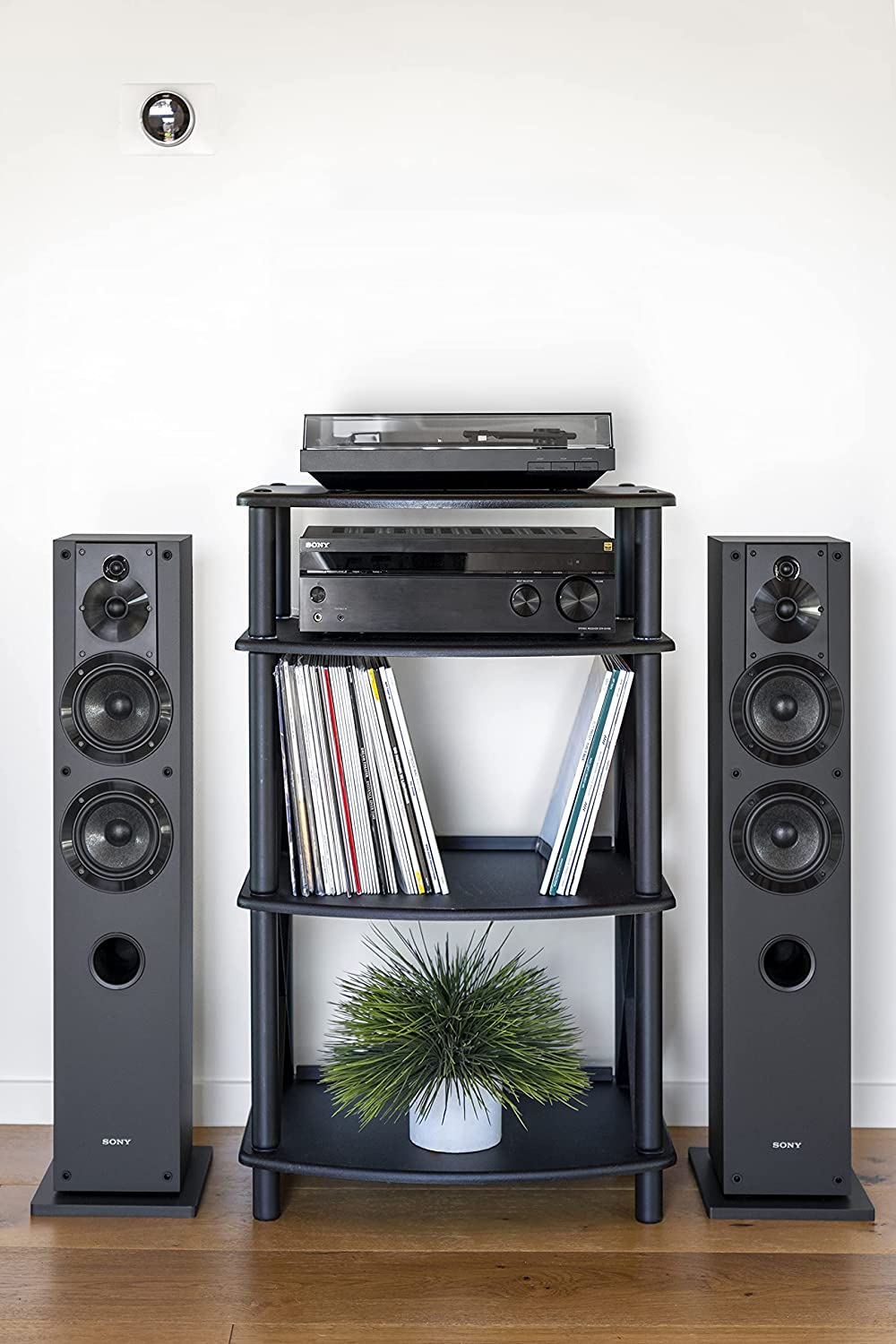 Sony SSCS3 3-Way Floorstanding Speaker (Single) #color_black